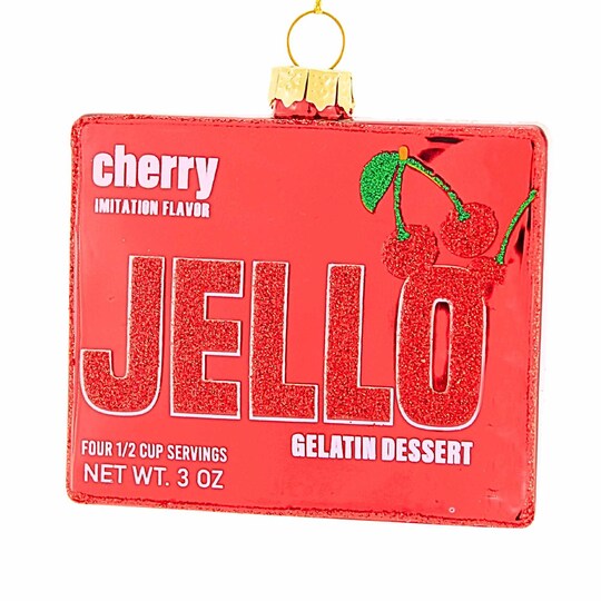 Cody Foster 2.75 In Gelatin Dessert Christmas Tree Ornament , Jiggly Desserts